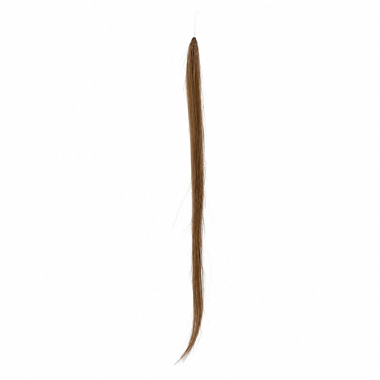 Feather Haarverlangerungen Echthaar #4 Hellbraun 50cm 10Stk