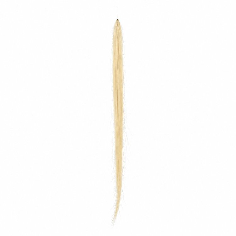Feather Haarverlangerungen Echthaar #60B Hellblond 50cm 10Stk