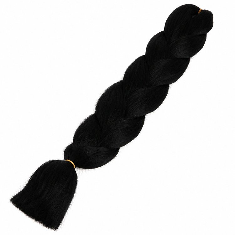 Jumbo Braid Synthetic Schwarz #1