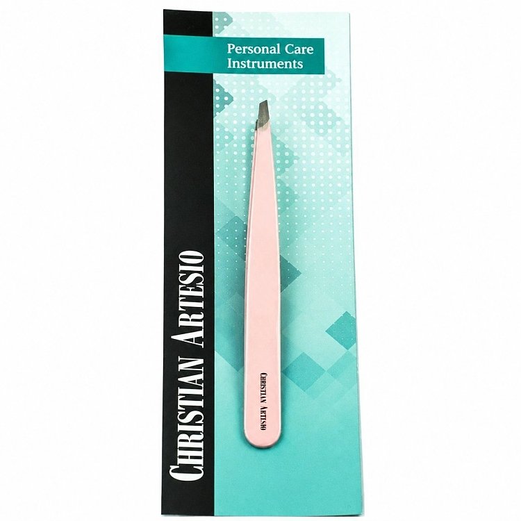 Professional Pink Eyebrow Tweezers