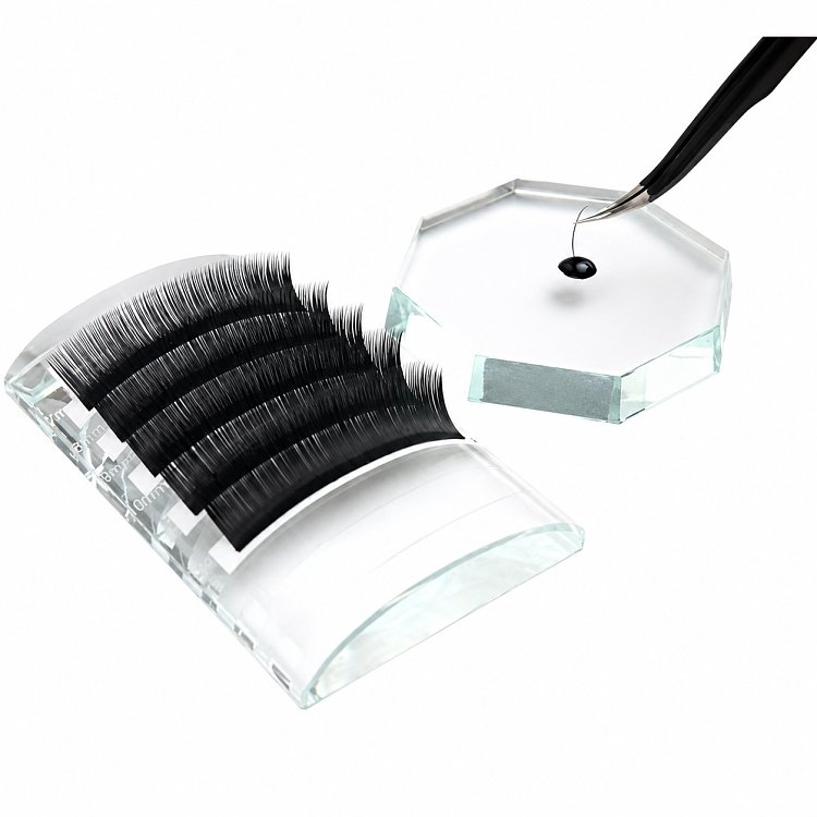 Glasplatte fur Wimpern