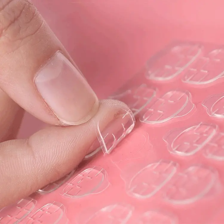 Double Sided Nail Tips Stickers 24pcs