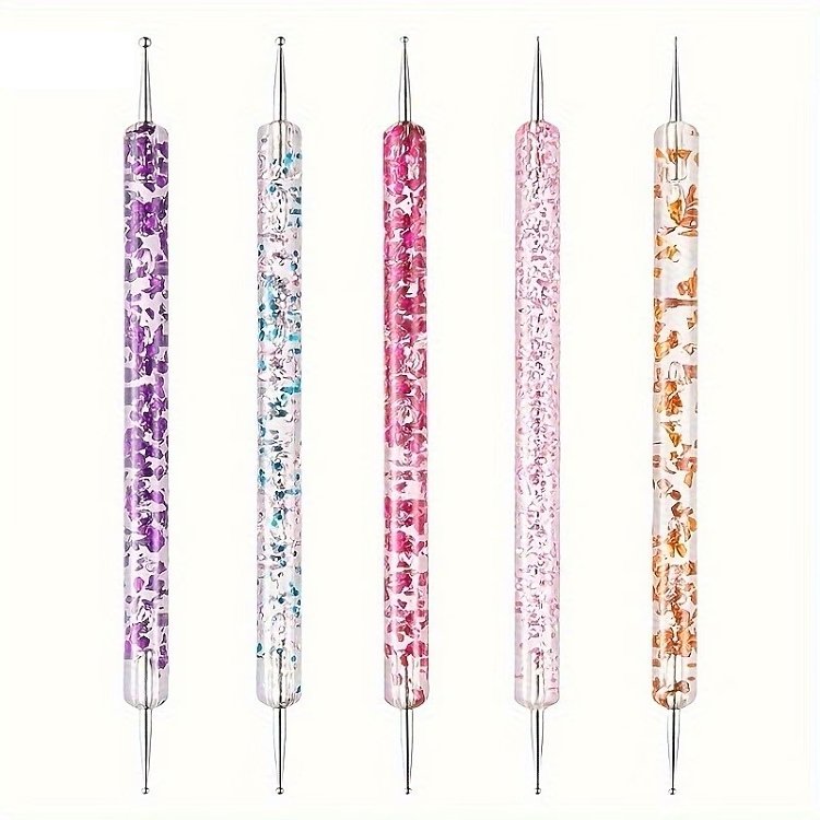 Dotting Tool Set 5 pcs for Nail Art, Dots, Designs & Rhinestones