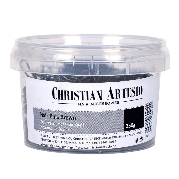 Φουρκέτες Μαλλιών Καφέ 250g