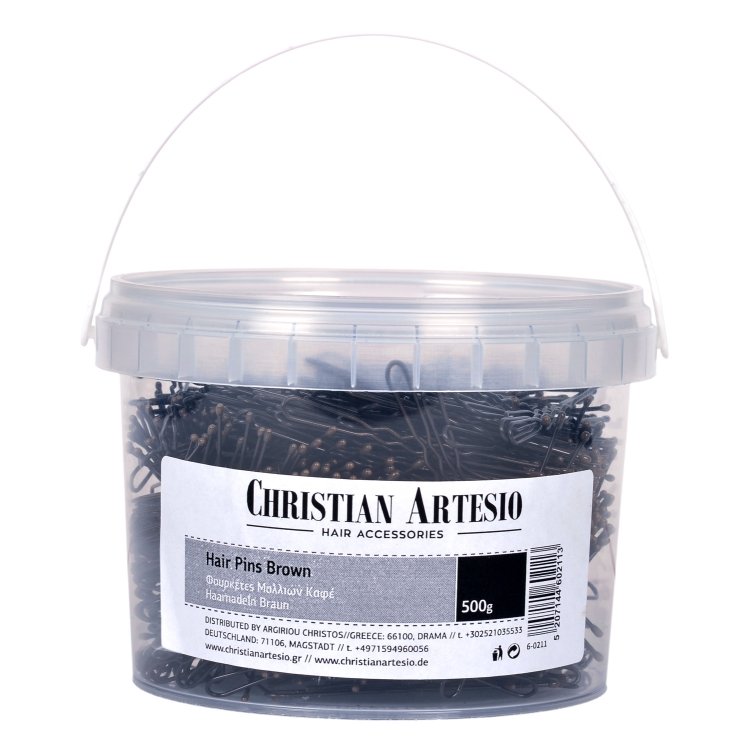 Φουρκέτες Μαλλιών Καφέ 500g