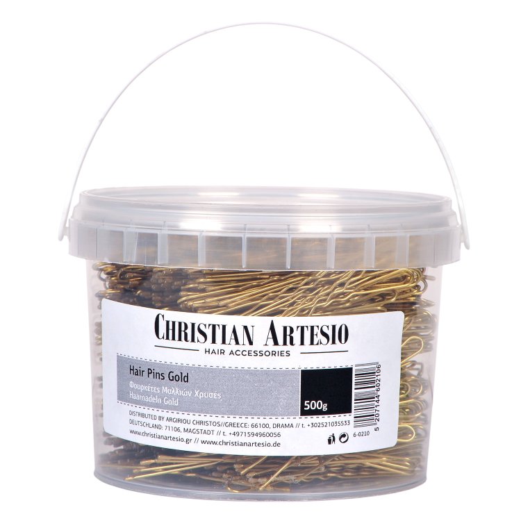 Φουρκέτες Μαλλιών Χρυσό 500g