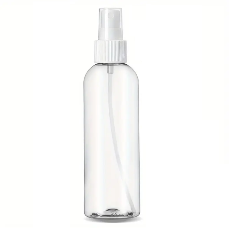 Μπουκάλι Πλαστικό Διάφανο με Σπρει 250ml