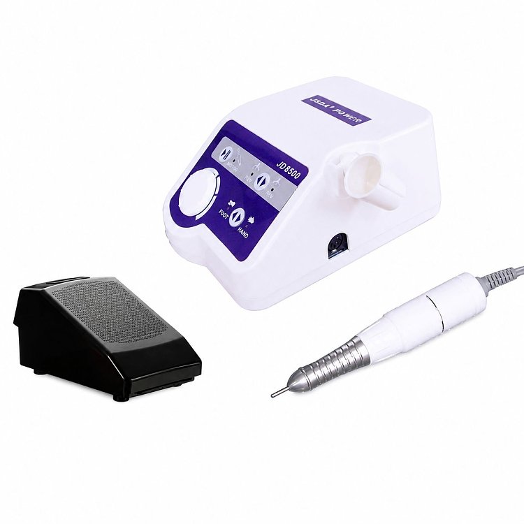 Professional Nail Drill  JD8500 65W 35000 RPM with Pedal