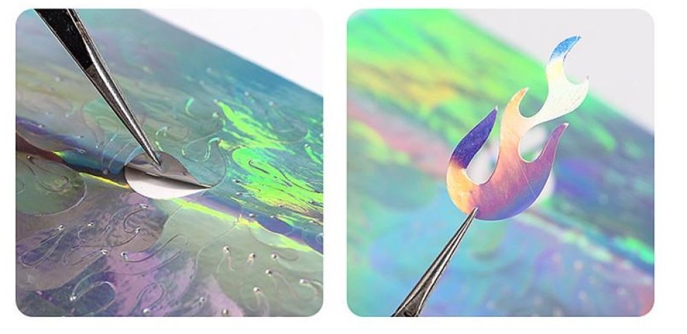 Αυτοκόλλητα Νυχιών Φλόγα