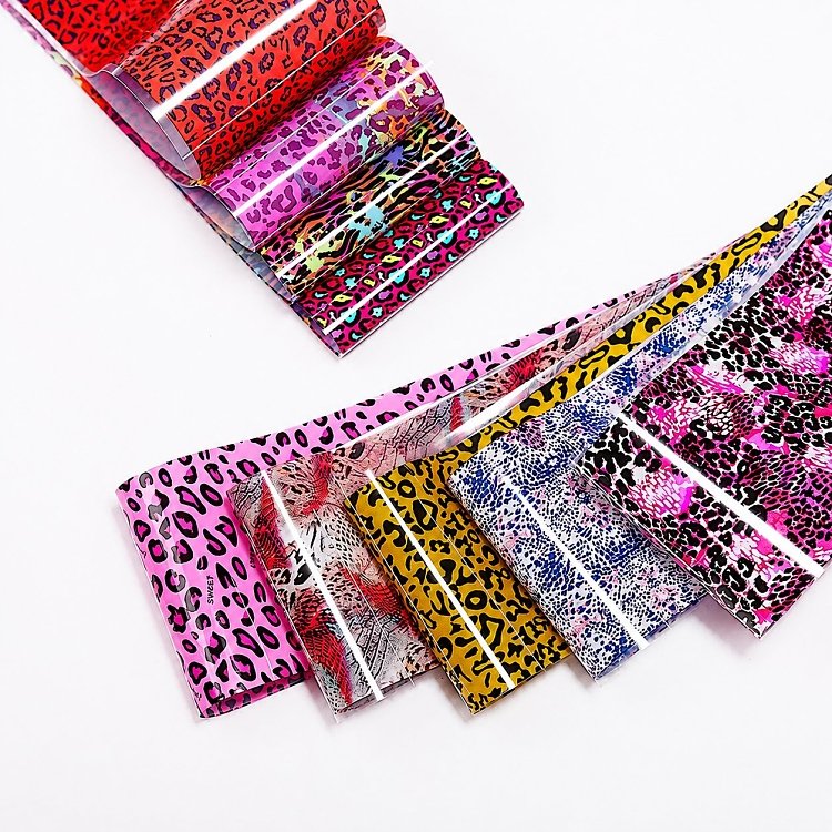 Foil Νυχιών Animal Print Σετ 10τμχ, εικόνα 7