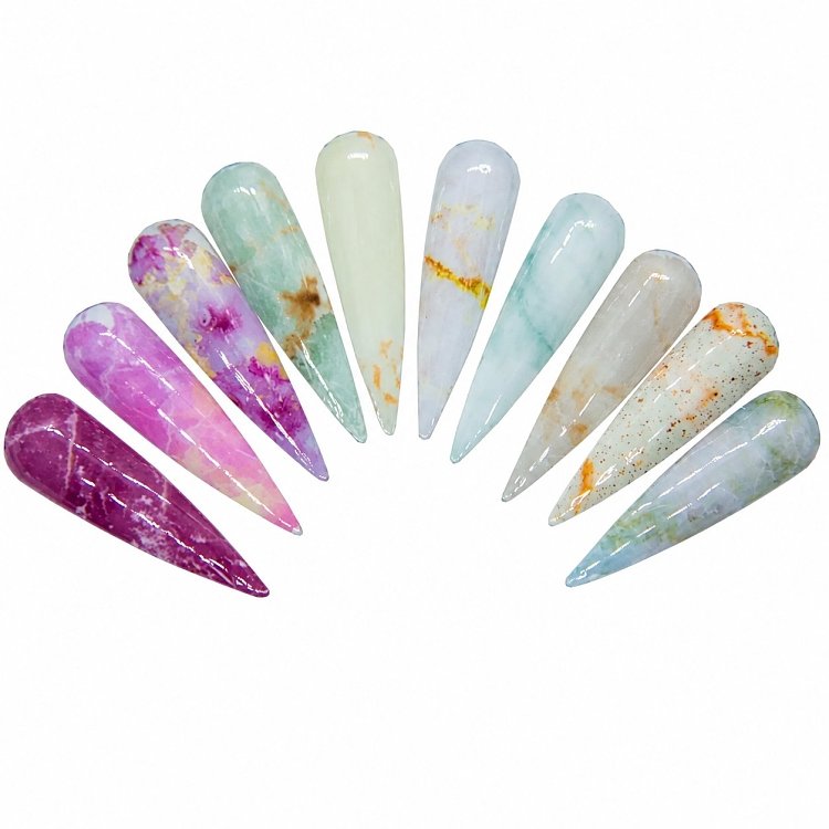 Nail Art Foil MarbleSet 10pcs