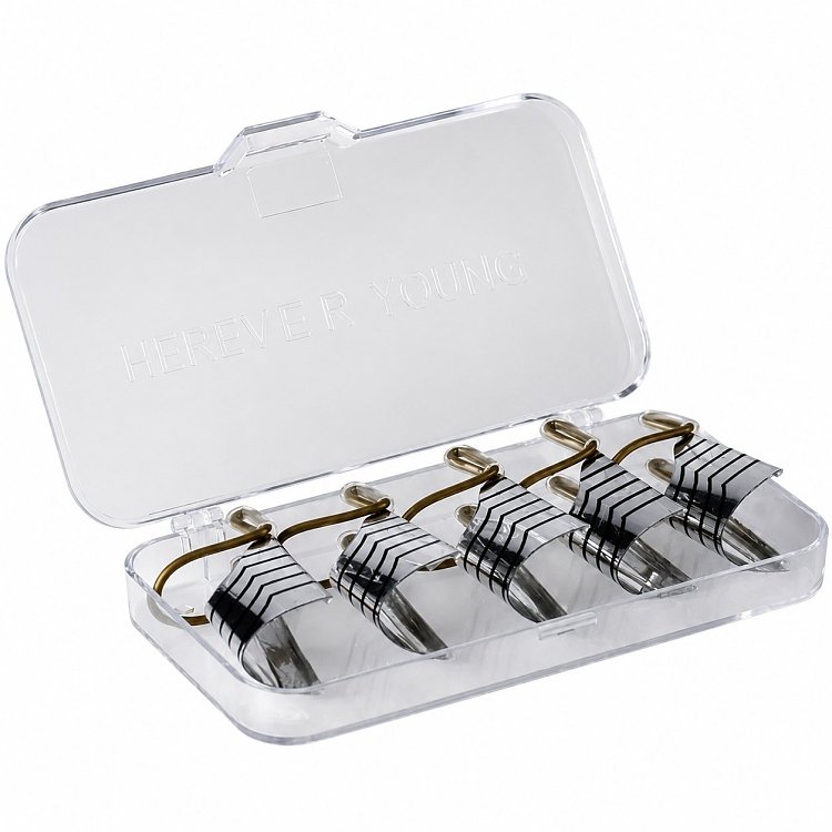 Nail Art Building Metallic form 5pcs