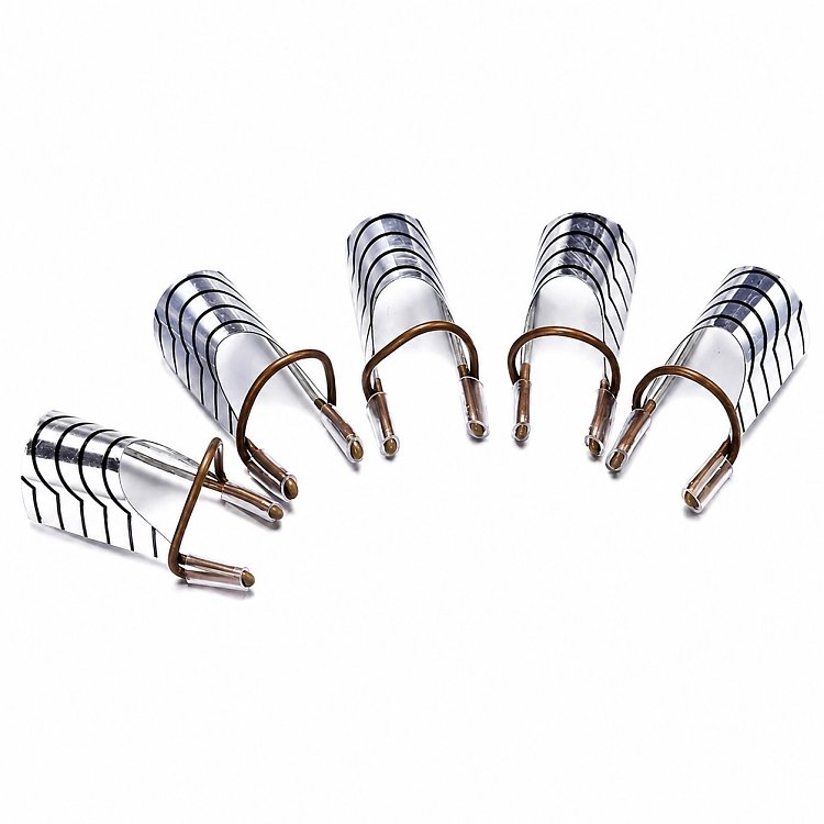 Nail Art Building Metallic form 5pcs