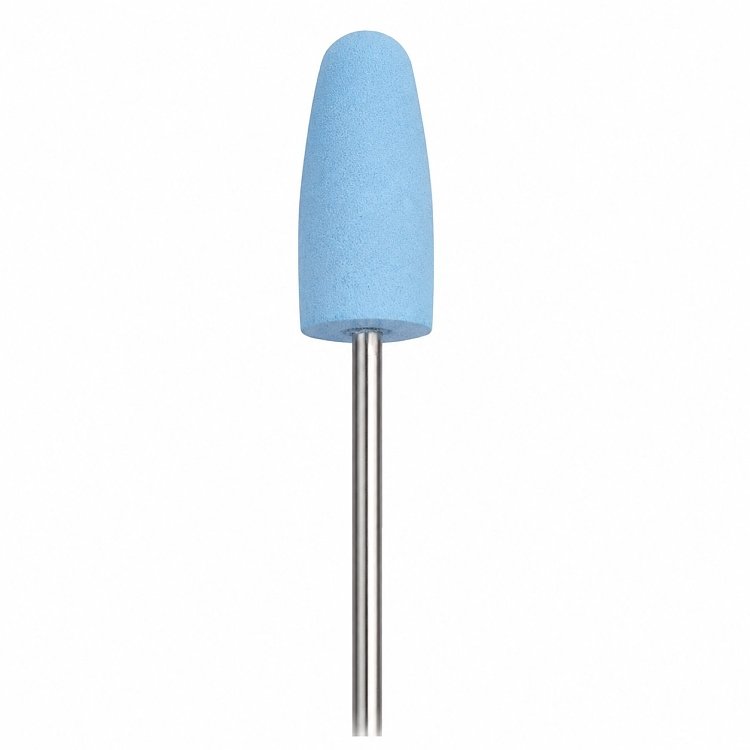 Nail Drill Buffer Silicone Sanding Bit Blue 800 Grit