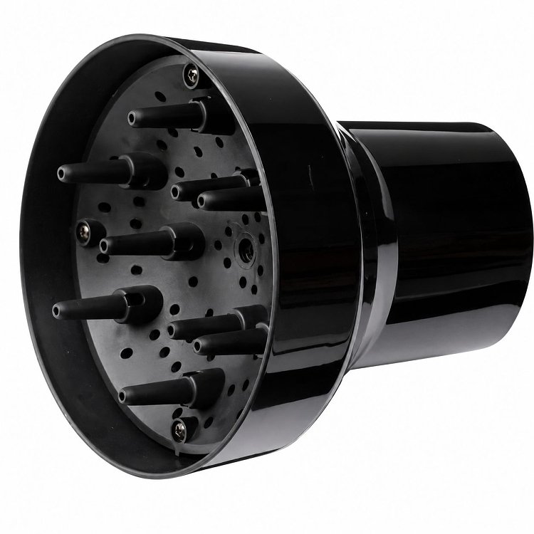 Universal Haartrockner Diffusor 13.5cm, Schwarz - Christian Artesio