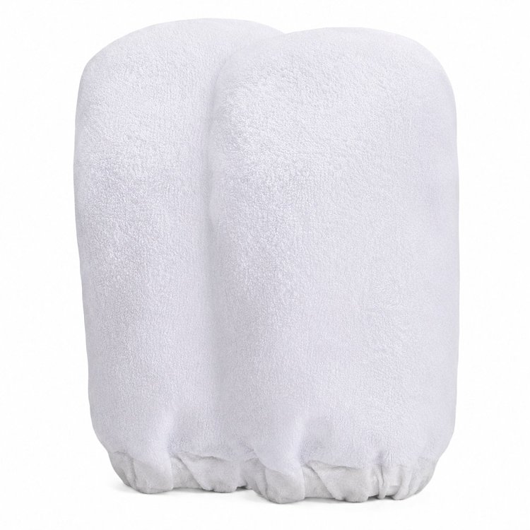 Frottee-Handschuhe aus Paraffin