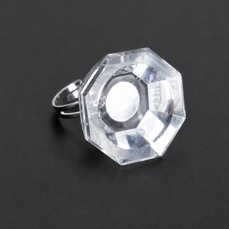 Eyelash Glue Glass Ring