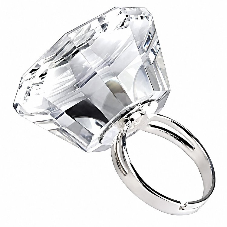 Eyelash Glue Glass Ring