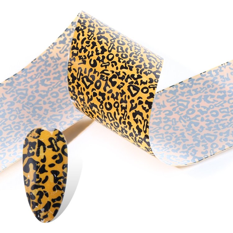 Foil Νυχιών Animal Print Σετ 10τμχ