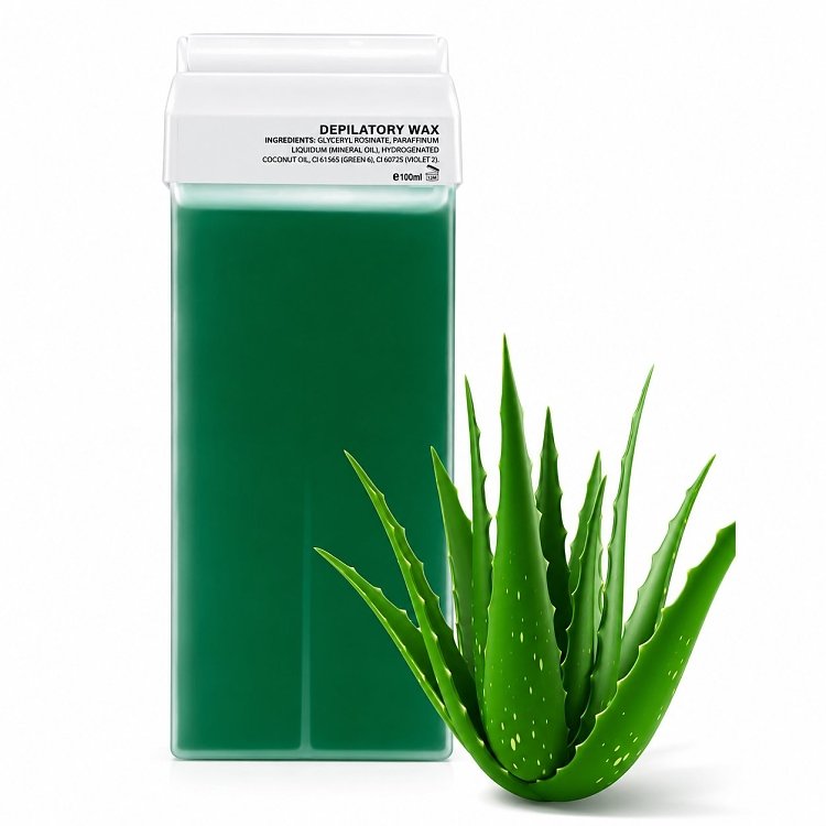 Depilatory Roll On Wax Green Aloe 100ml