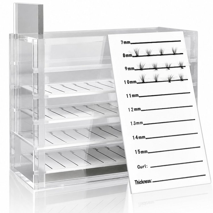 Eyelash Storage Box 5 Shelves