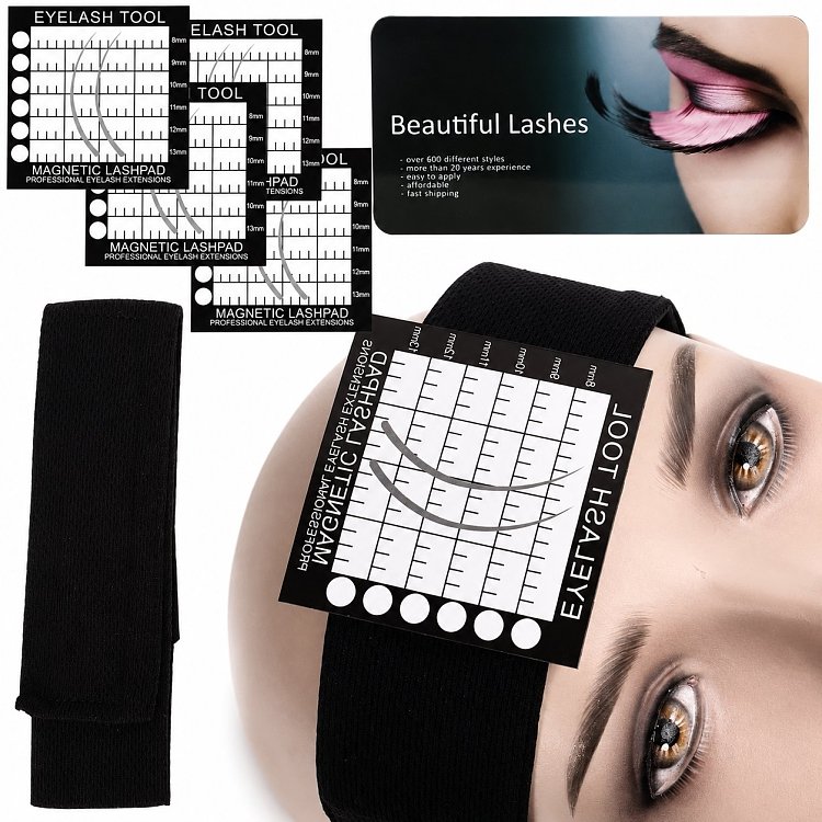 Eyelash Placement Magnetic Head Ban
