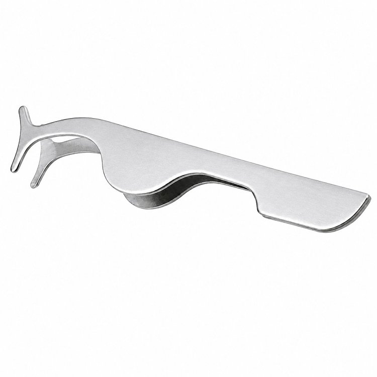 Eyelash Placement Metallic Tweezer