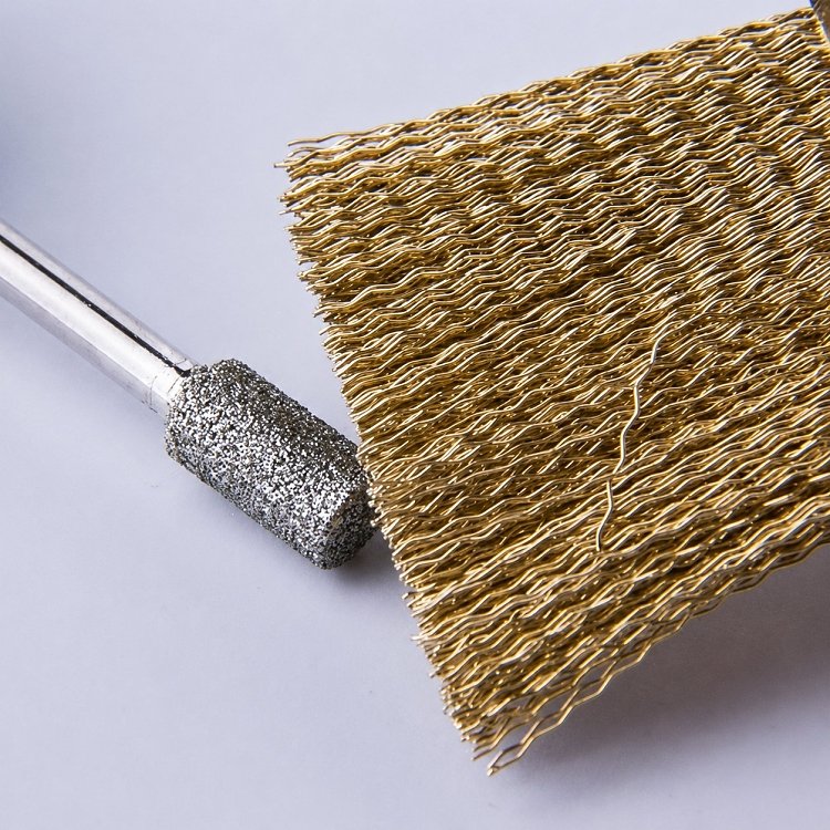 Metal Nail Drill Bit Cleaning Brush