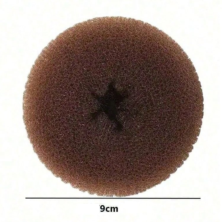 Μπομπάρι Μαλλιών 9cm M Καστανό