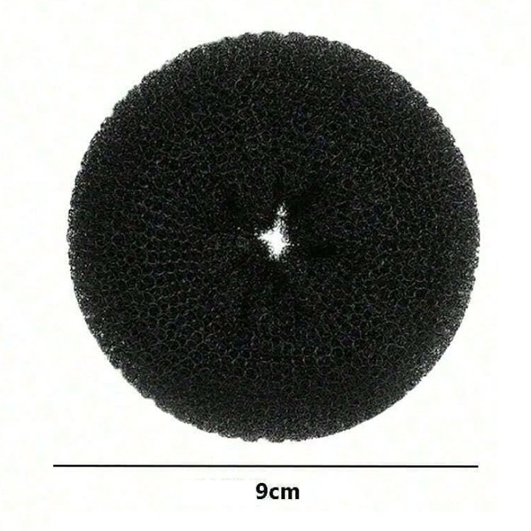 Duttkissen fur Haardutt 9 cm M in Schwarz