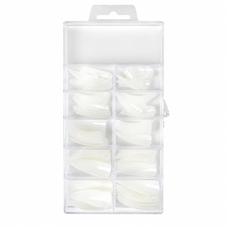Nail Tips Natural Stiletto 100pcs