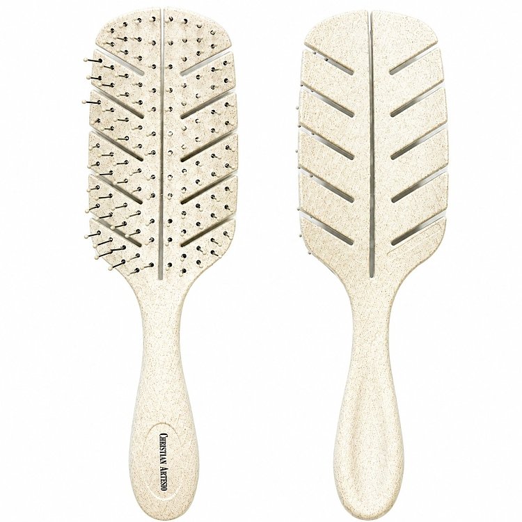 Hair Brush Ecological Beige