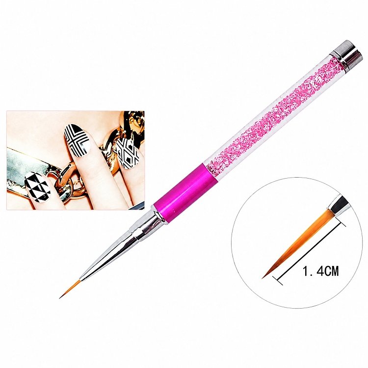 Nail Art Brush Pink