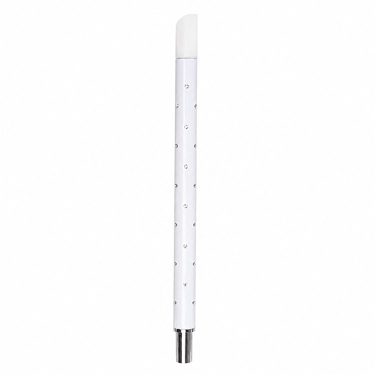 Nail Art Silicone Brush for Rhinestone Handling White