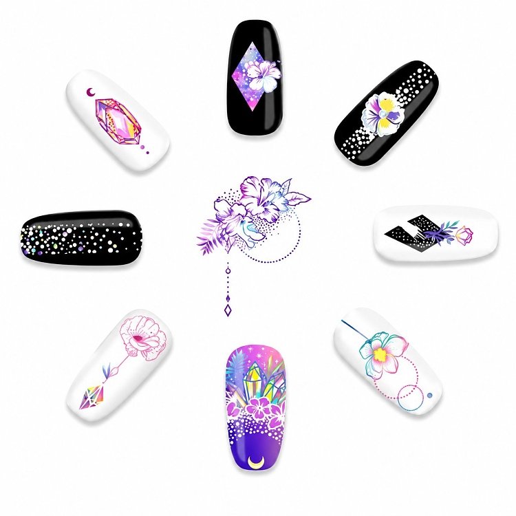 Nail Stamping Art Board 12cm x 6cm