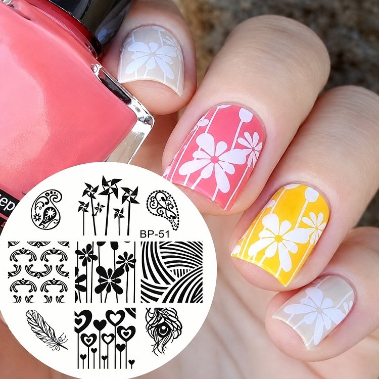 Nail Stamping Art Board 5.5cm