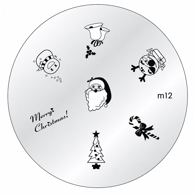 Stamping Schablone 5,5cm