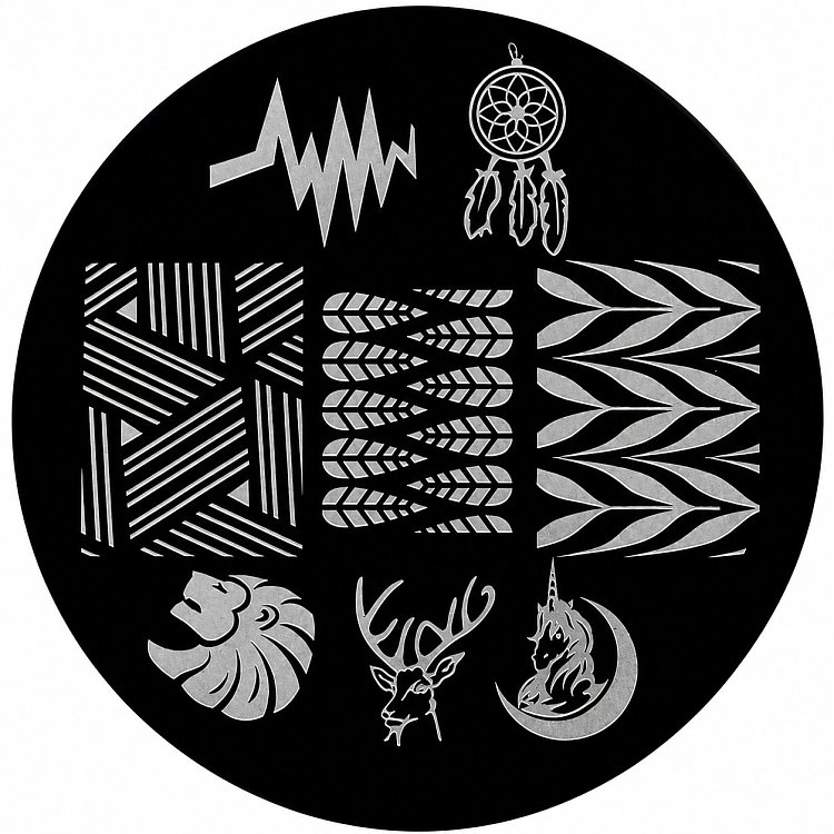 Nail Stamping Art Board 5.5cm
