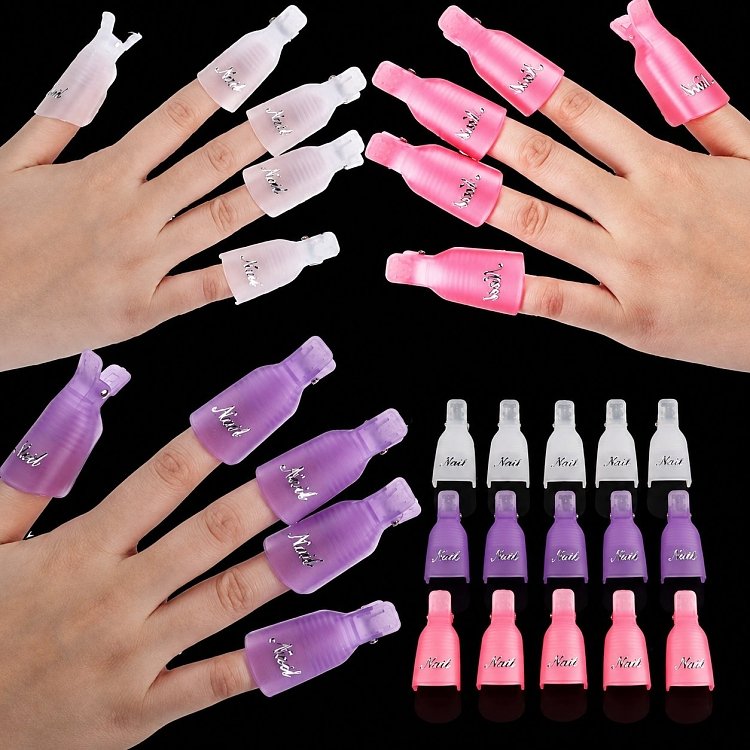 Remover Clips zum entfernen von Shellac 10er Set
