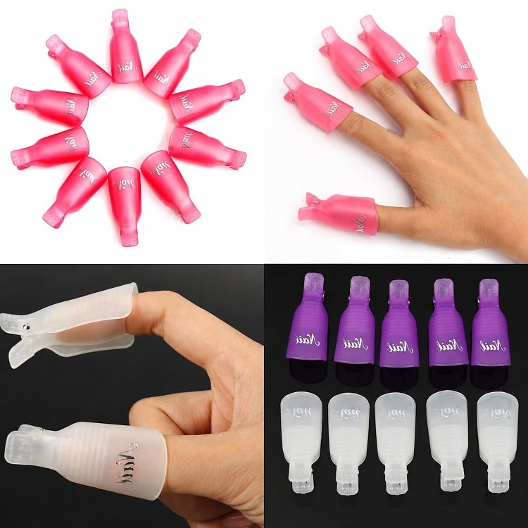 Remover Clips zum entfernen von Shellac 10er Set