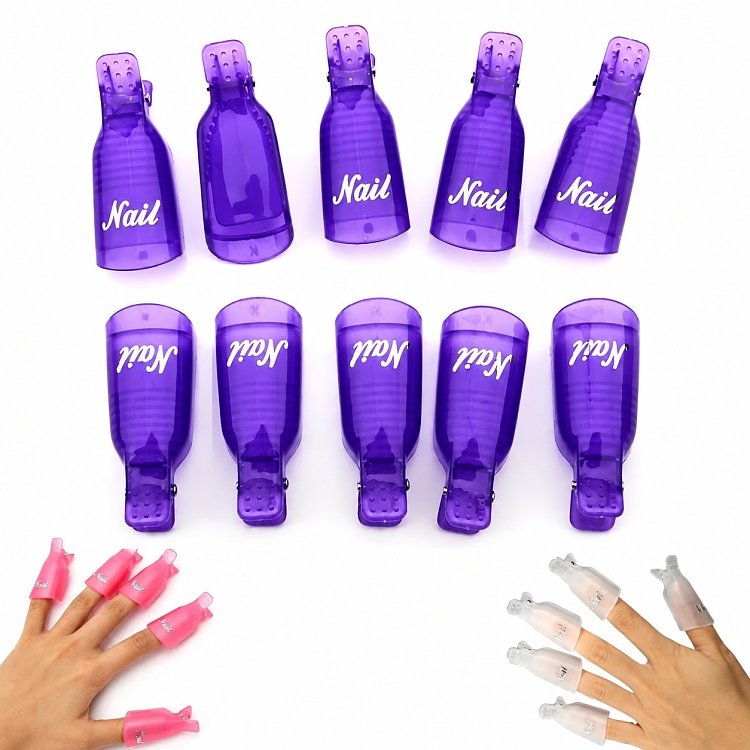 Remover Clips zum entfernen von Shellac 10er Set