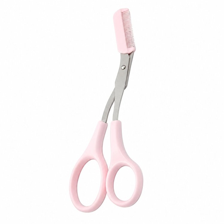 Eyebrows Grooming Scissors with Comb