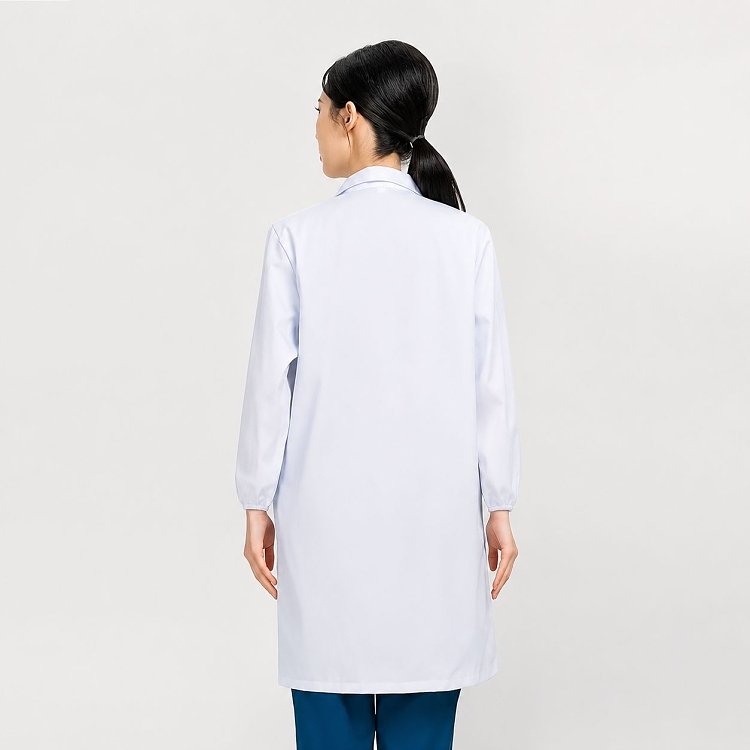 Salon White Robe Medium