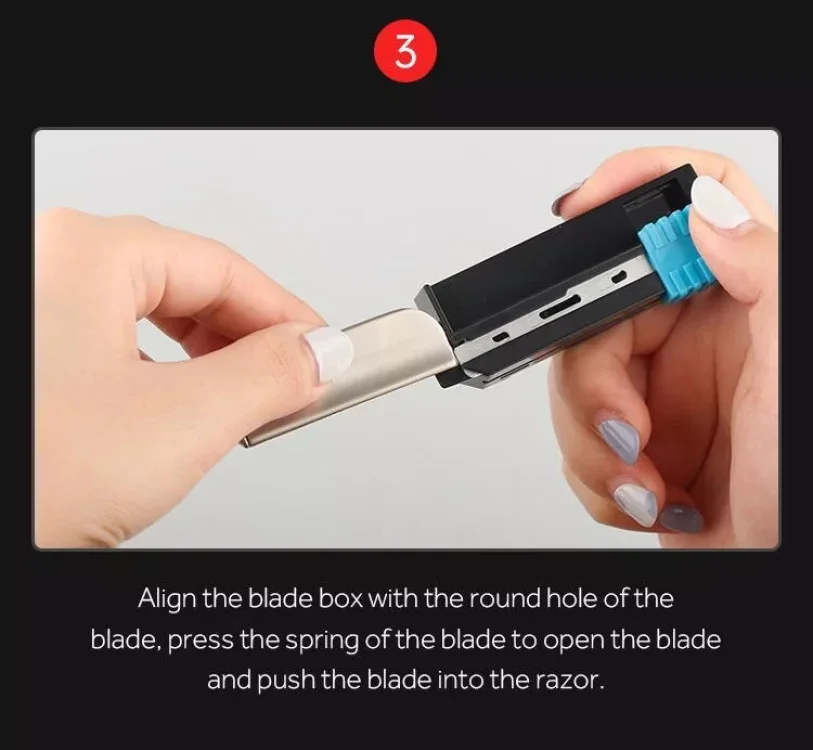 Επαγγελματική Ξυριστική Λεπίδα Ιαπωνικού Τύπου με Λαβή από Μαόνι & 10 Ανταλλακτικές Λεπίδες + Θήκη