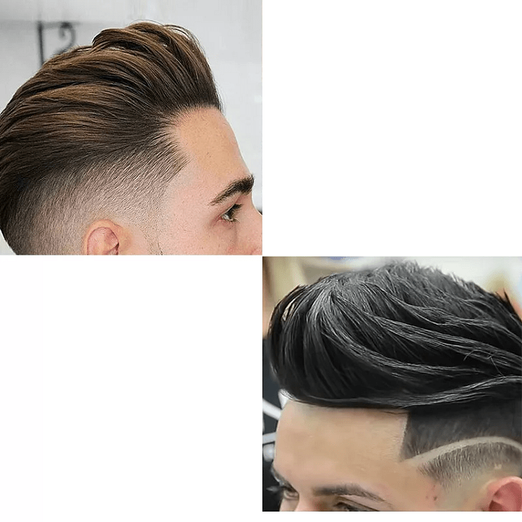 Haarstyling-Kamm mit Haifischzahnen – Fur Volumen & Textur bei Herrenfrisuren