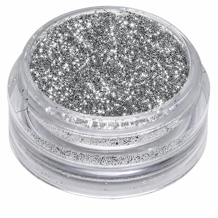 Glitterpuder in Silber 1.5g