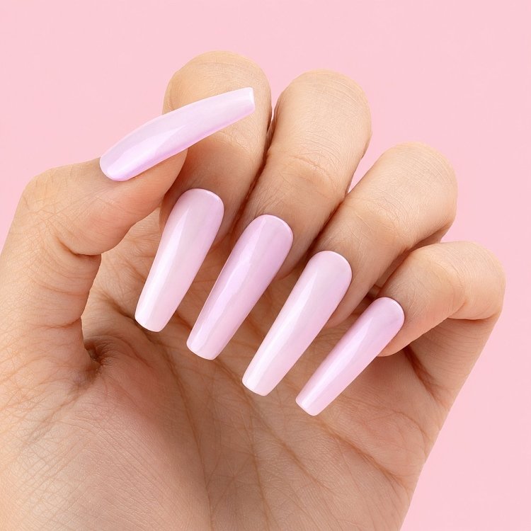 Nail Art Aurora Mirror Powder Translucent Pink/Purple 3g