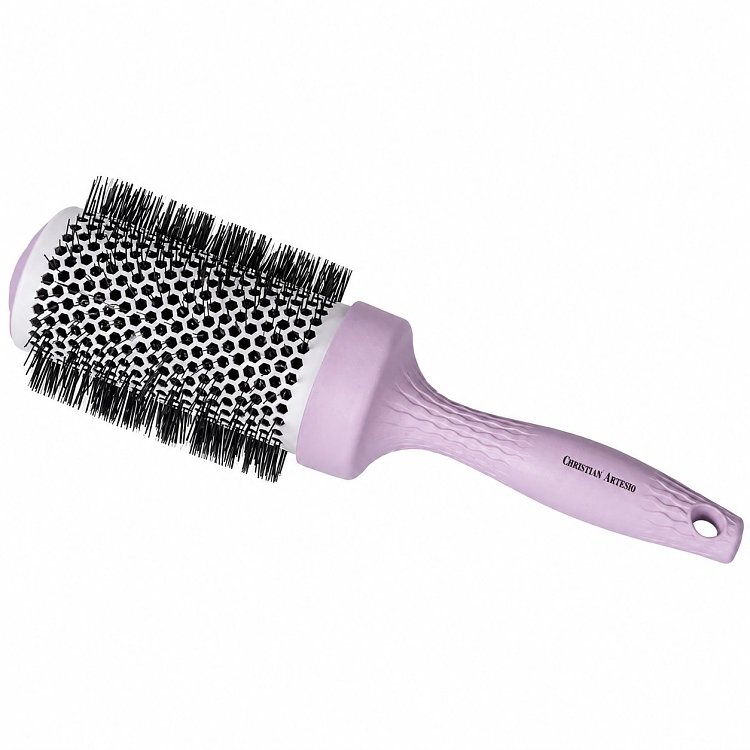 Eco-Friendly Hair Brush Pink-Purple 53mm