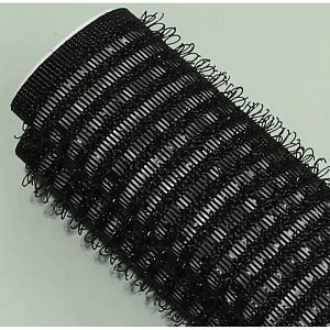 Hair Root Volume Rollers with Clip Black – 2pcs