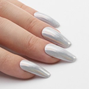 Nail Art Holographic Powder Silver 1g